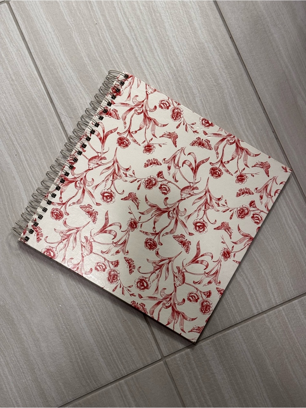 Vintage Style Floral Scrapbook